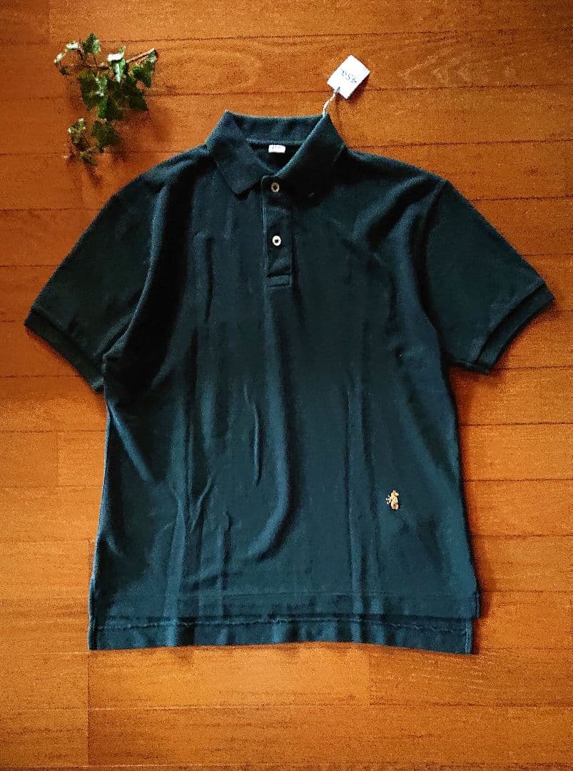 45R☆スーピマカノコの33色908ローファーポロ/モスグリーン♪