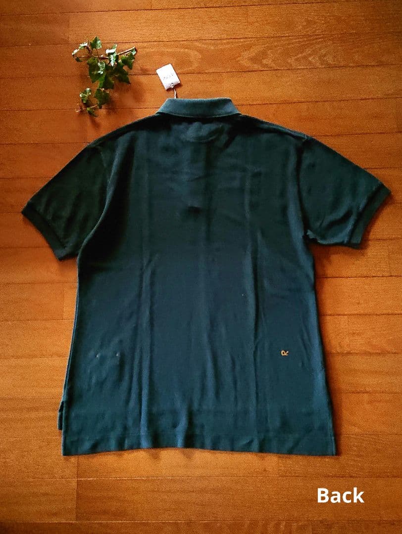 45R☆スーピマカノコの33色908ローファーポロ/モスグリーン♪