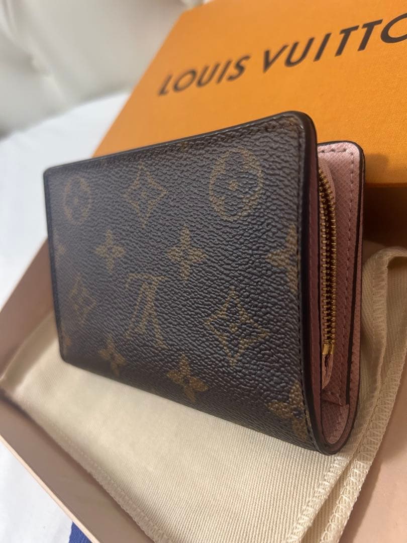 LOUIS VUITTON 財布　ポルトフォイユ ジュリエット 二つ折り　ピンク