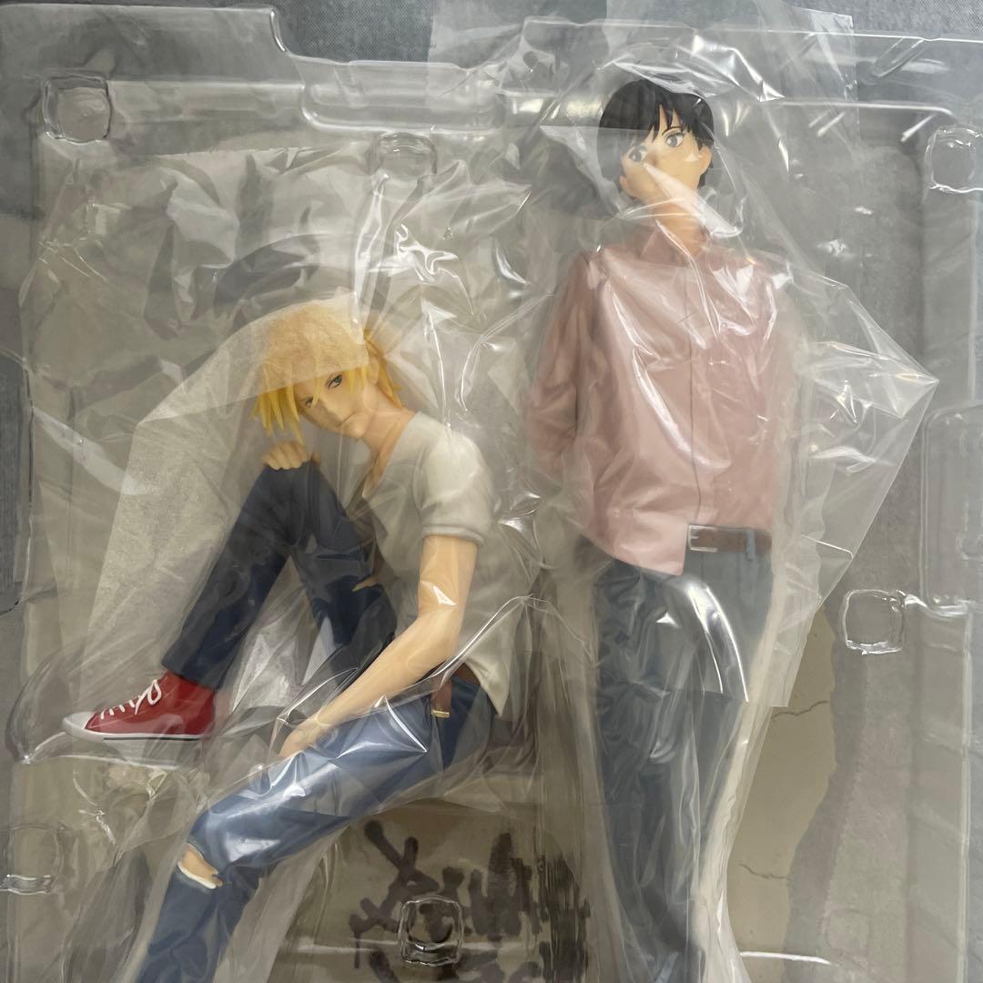 BANANA FISH アッシュ&英二　フィギュア　夜明けの寝顔パーツ付き