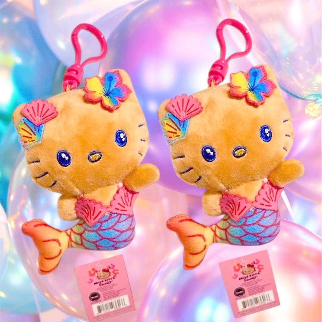 ハローキティ 人魚　マーメイド　日焼けキティ　ハワイ限定　2個セット