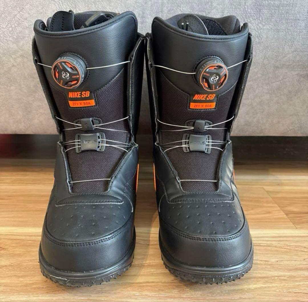 Nike SB ZF1 ×BOA スノーボードブーツ (黒/オレンジ) 美品