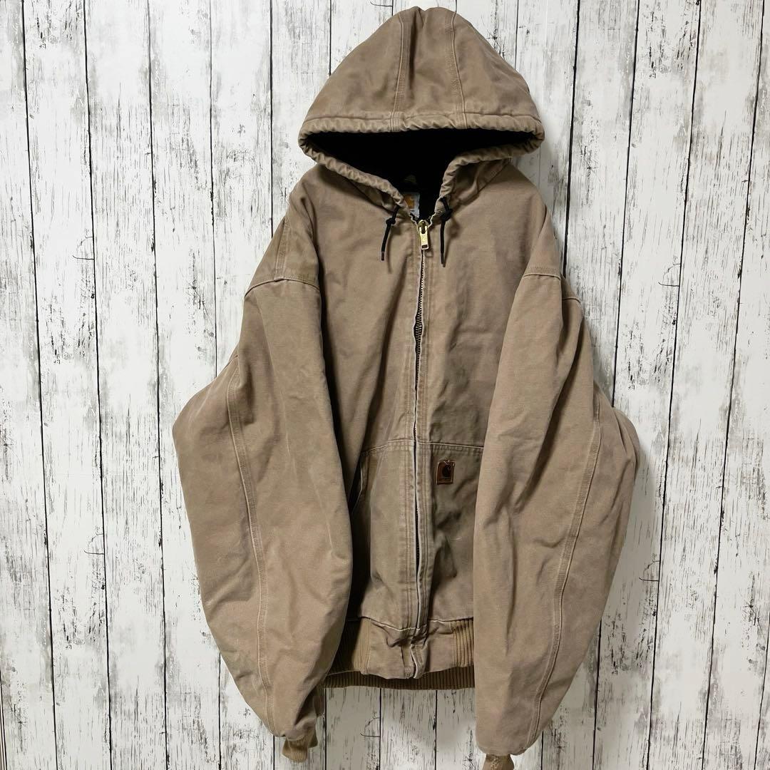 C2637 Carhartt アクティブジャケット ベージュ.