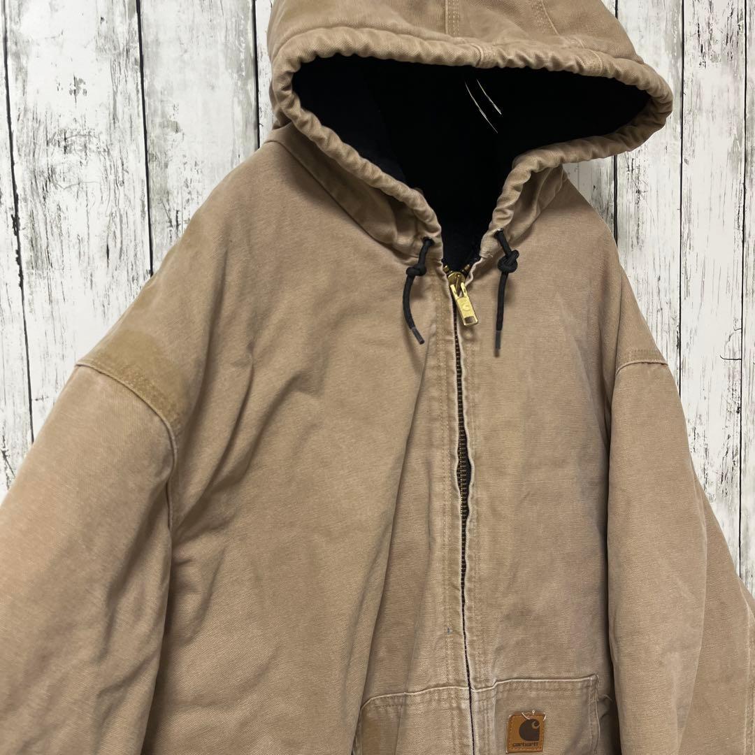 C2637 Carhartt アクティブジャケット ベージュ.