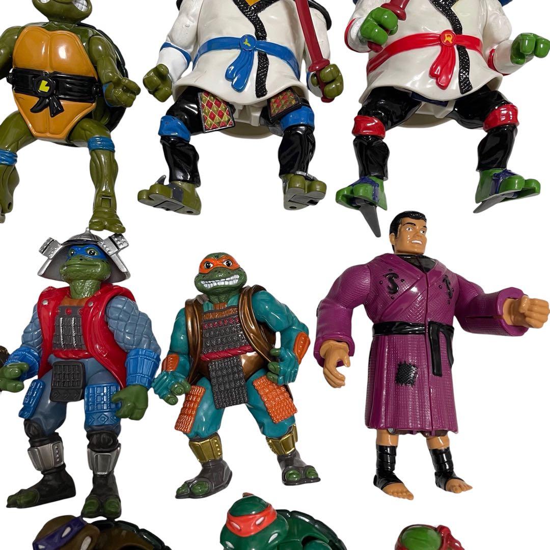 希少‼️ミュータントタートルズ フィギュア まとめ売り　当時物　アメトイ　アメコミ