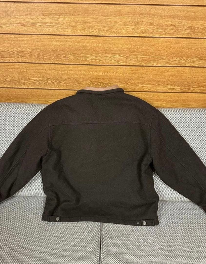 WOOLRICH ブラウン ジップアップジャケット