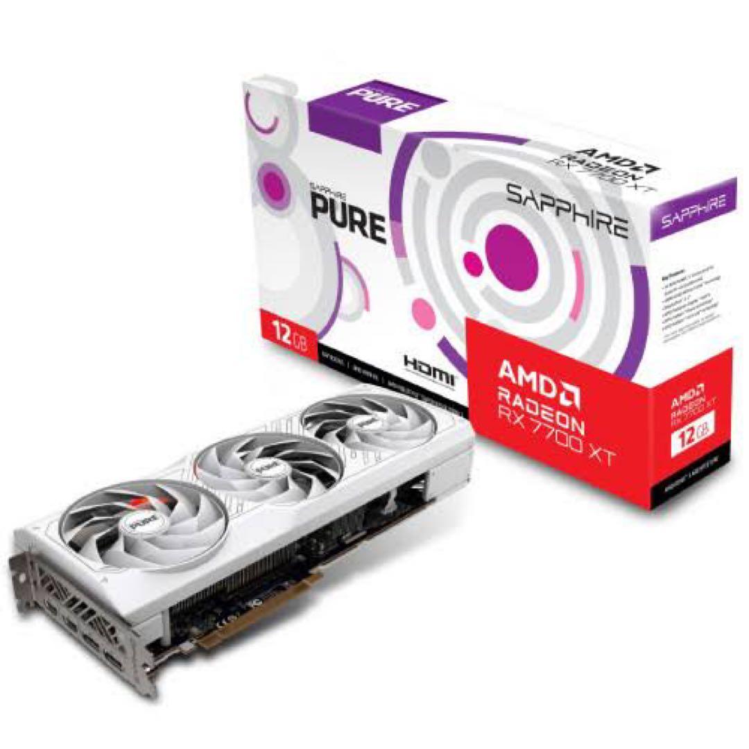 グラフィックボード・グラボ・ビデオカード PURE AMD Radeon RX 7700 XT