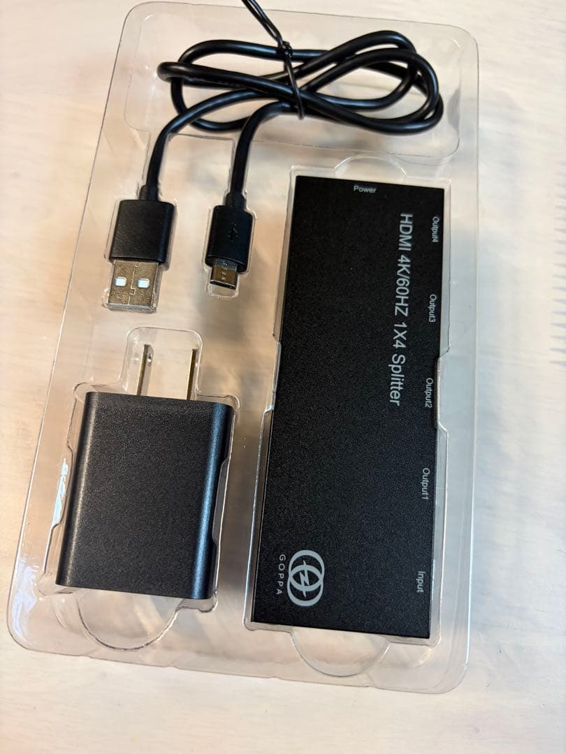 GOPPA HDMI分配器（4CH仕様）　 GP-HDSP14H460