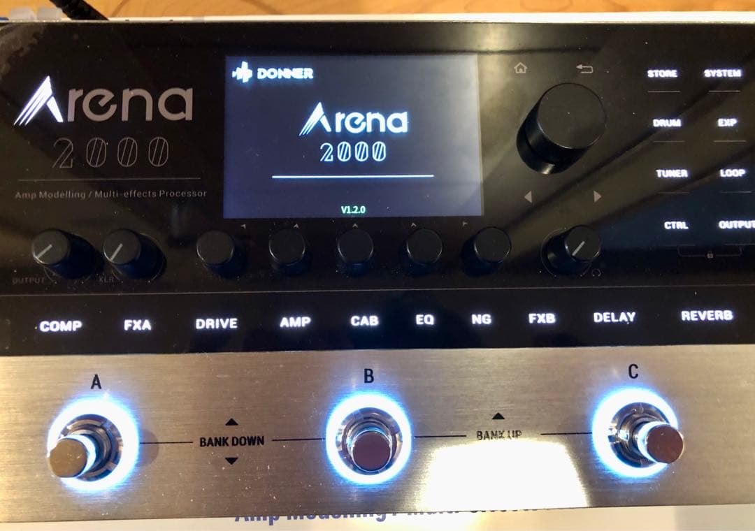DONNER Arena2000 ギターアンプモデリング/マルチエフェクター