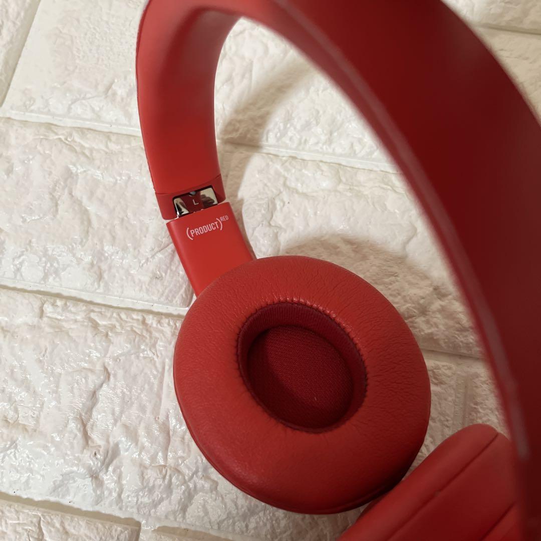 【値下げ】BEATS SOLO3 ワイヤレスヘッドホン 特別版 レッド