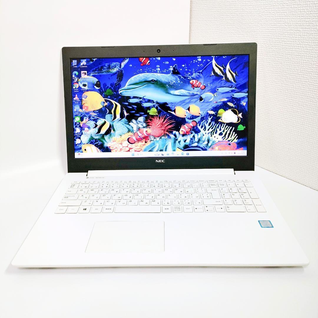 第8世代i7✨️12G/Win11/SSD/オフィス/NECノートパソコン/事務