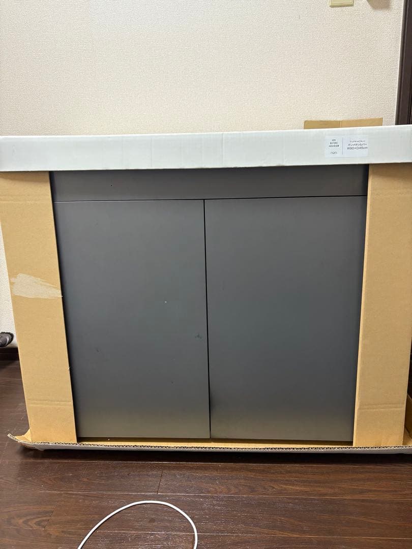 S*A様 直接取引90センチ　ADAウッドキャビネット　キューブガーデン　ライト