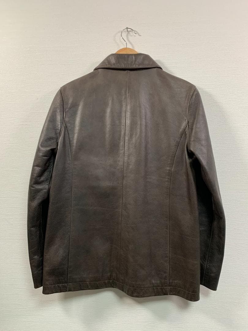 フランス製 [A.P.C.] シングルライダース レザージャケット M 牛革