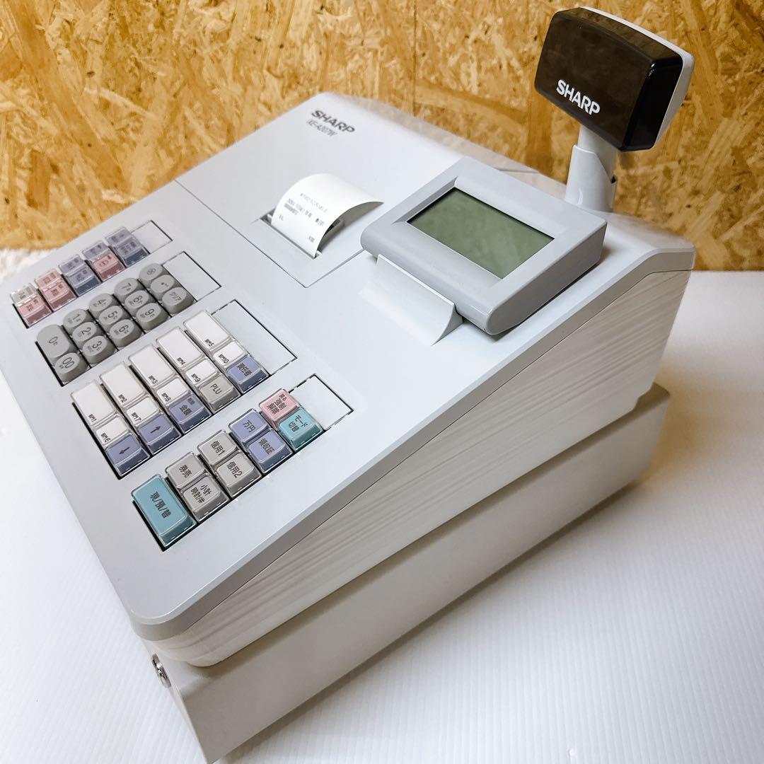 SHARP 電子レジスタ XE-A207W-W クレジット・電子マネー対応