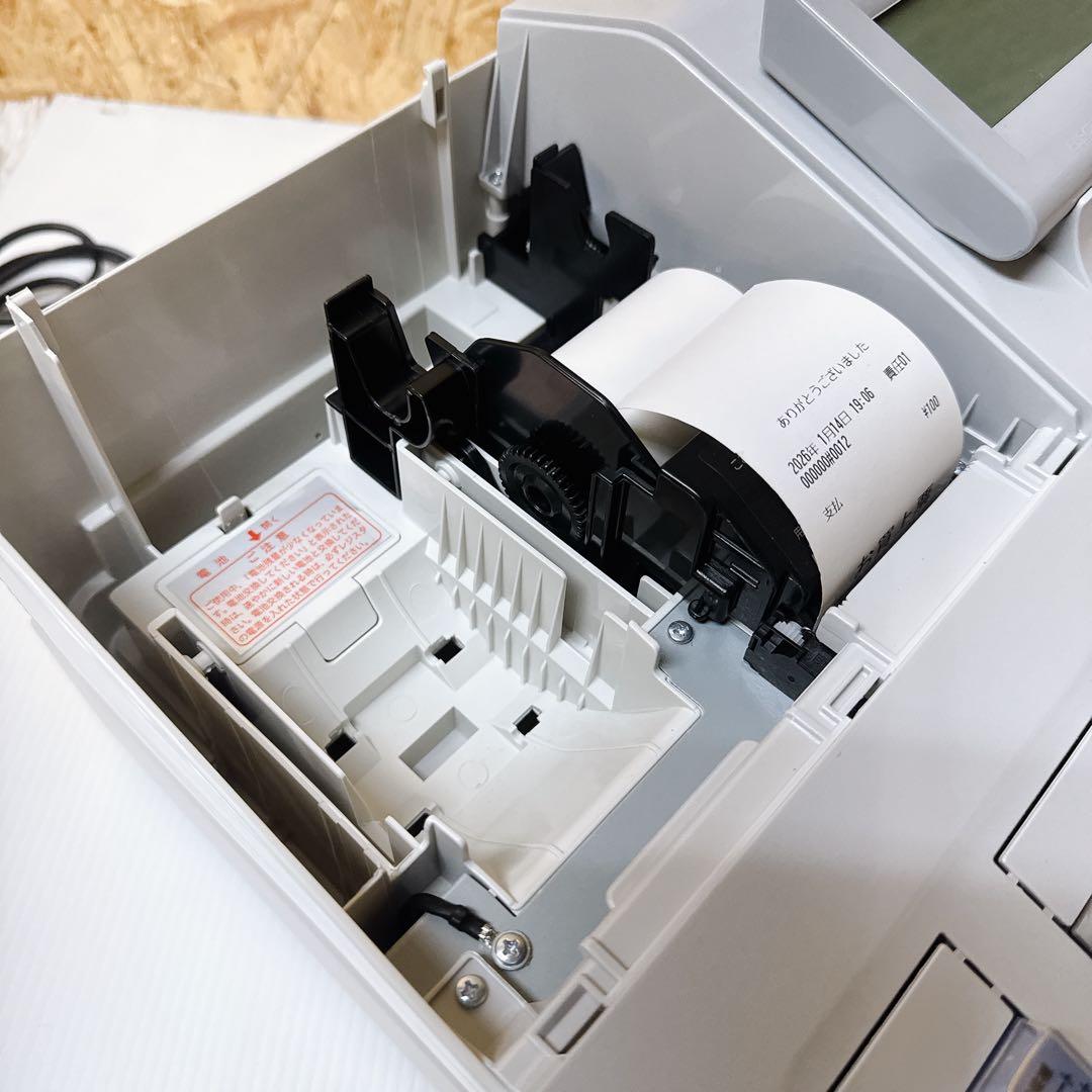 SHARP 電子レジスタ XE-A207W-W クレジット・電子マネー対応