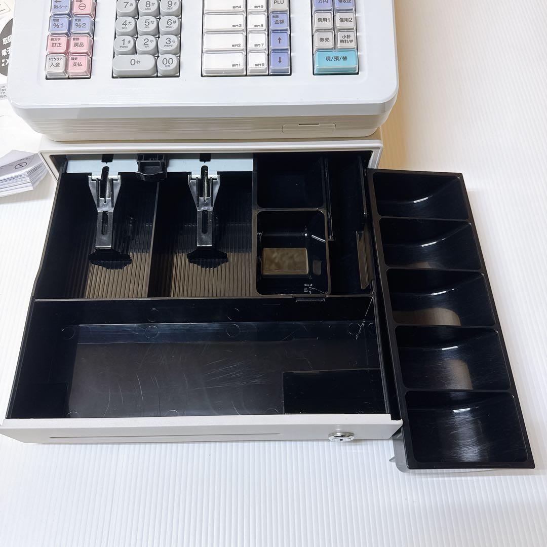 SHARP 電子レジスタ XE-A207W-W クレジット・電子マネー対応