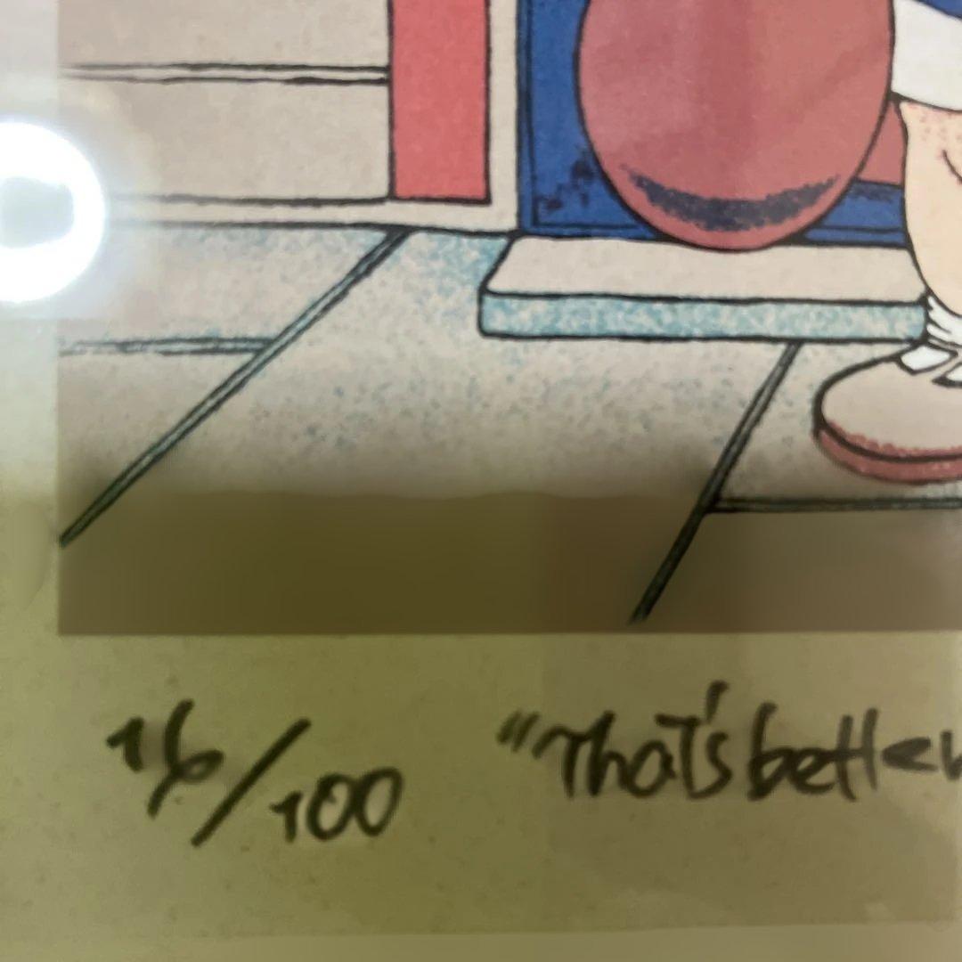 クリスマス ファーザーズクリスマス シルクスクリーン 限定版 16/100