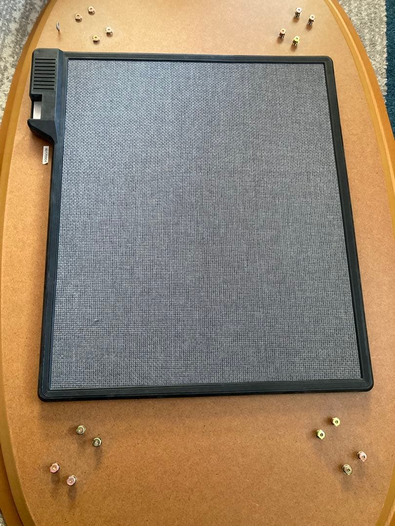 無印良品　MUJI 楕円形こたつ　タモ材　フラットヒーター　2017年式