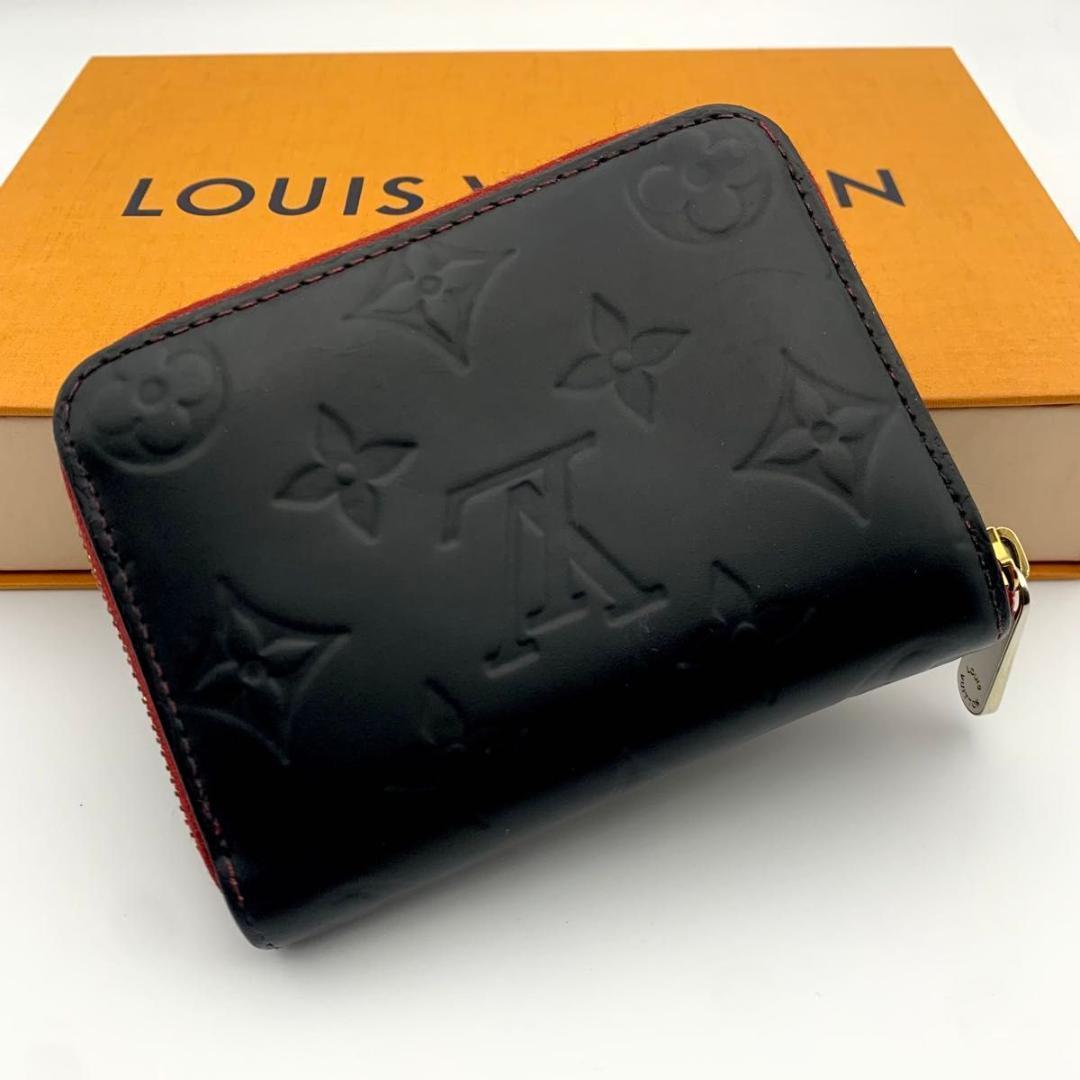 鑑定済み ルイヴィトン ジッピーパース 財布 ケース コンパクト 黒