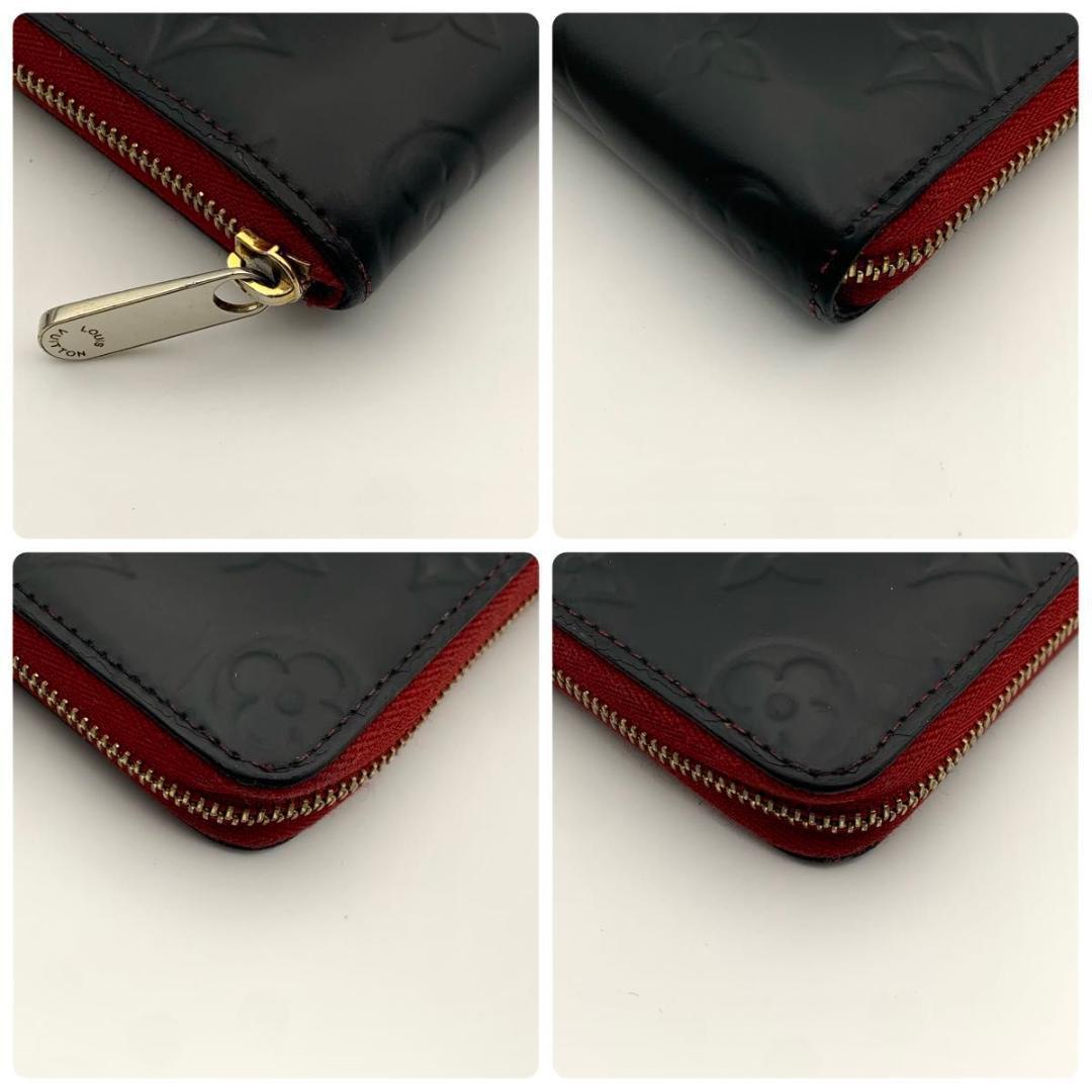 鑑定済み ルイヴィトン ジッピーパース 財布 ケース コンパクト 黒