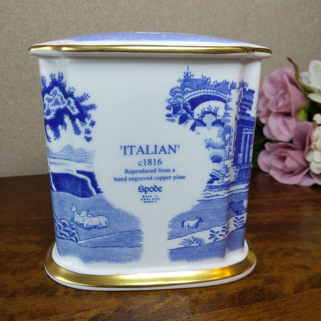 【時計は動きません】スポード ブルーイタリアン 置き時計