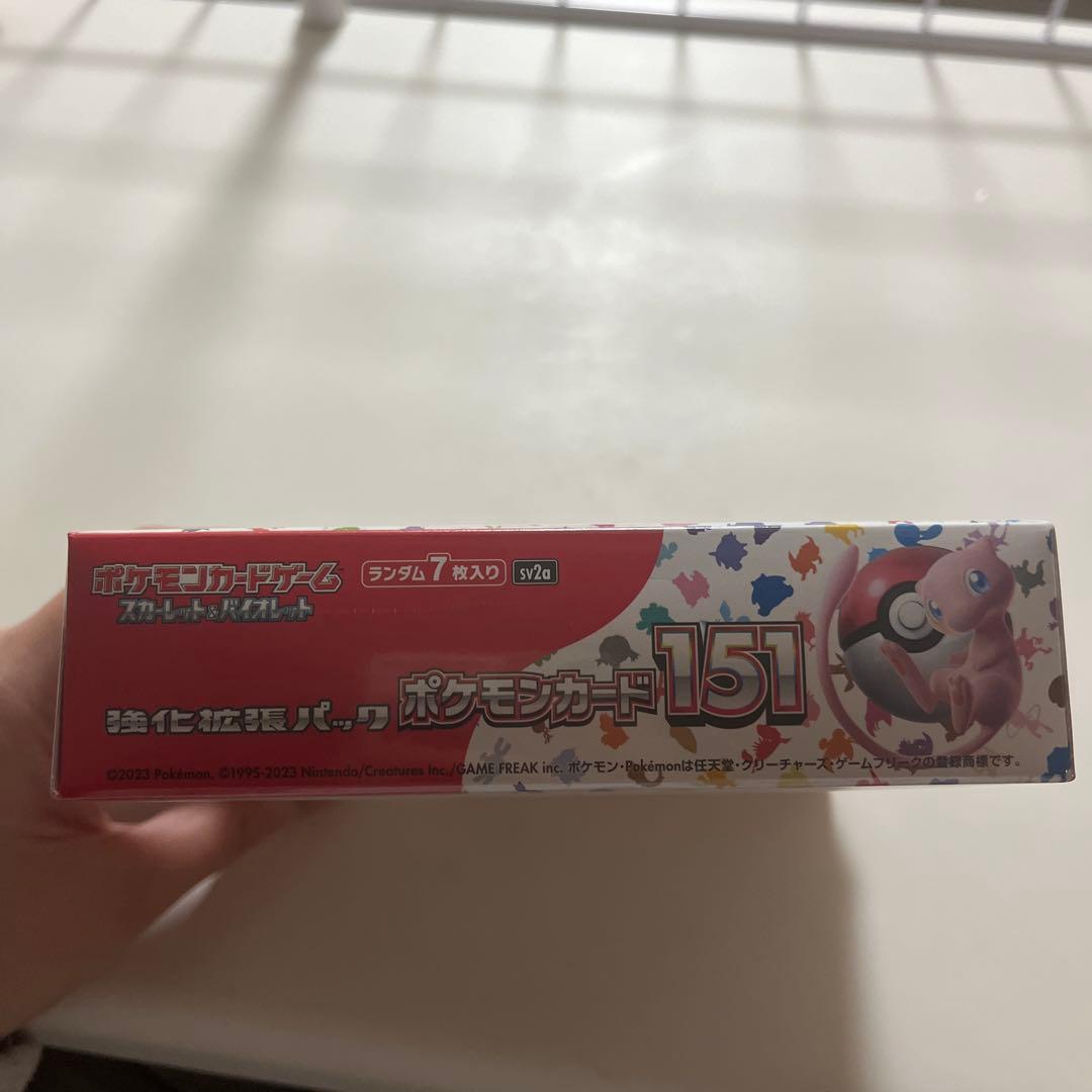 ポケモンカード151 ボックス シュリンク付き ポケカ box