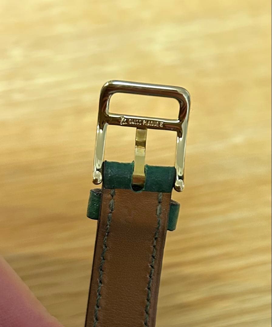 美品 エルメス ケリーウォッチ　革ベルト　ヴィンテージ