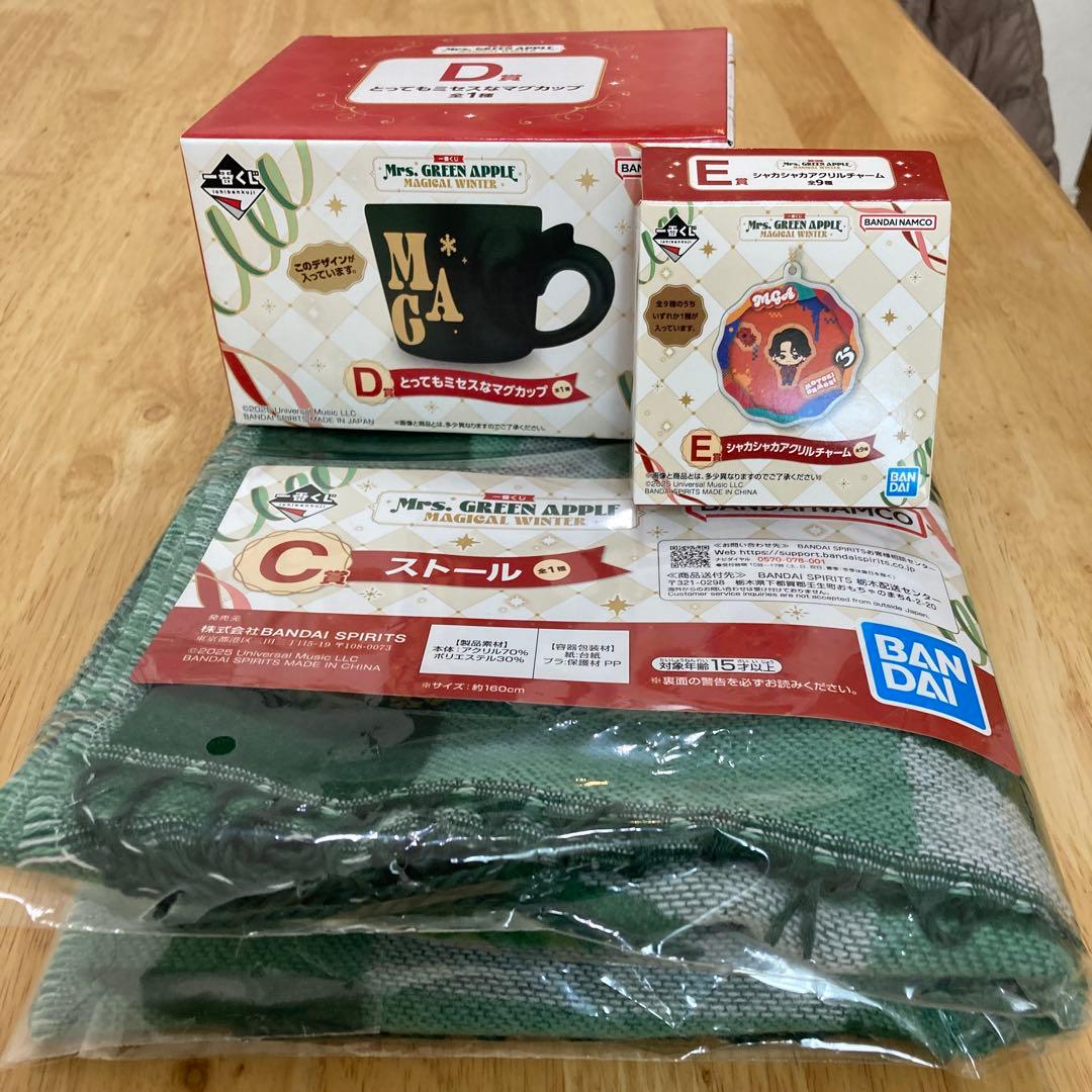 Mrs. GREEN APPLE ストール・ マグカップ・アクリルチャームひろぱ