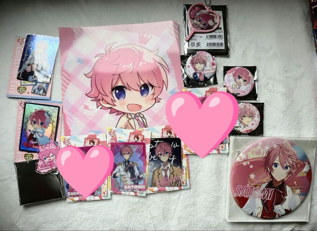 すとぷり さとみくん すとふぁみ ふぁみこれ A賞 BIG缶バッチ