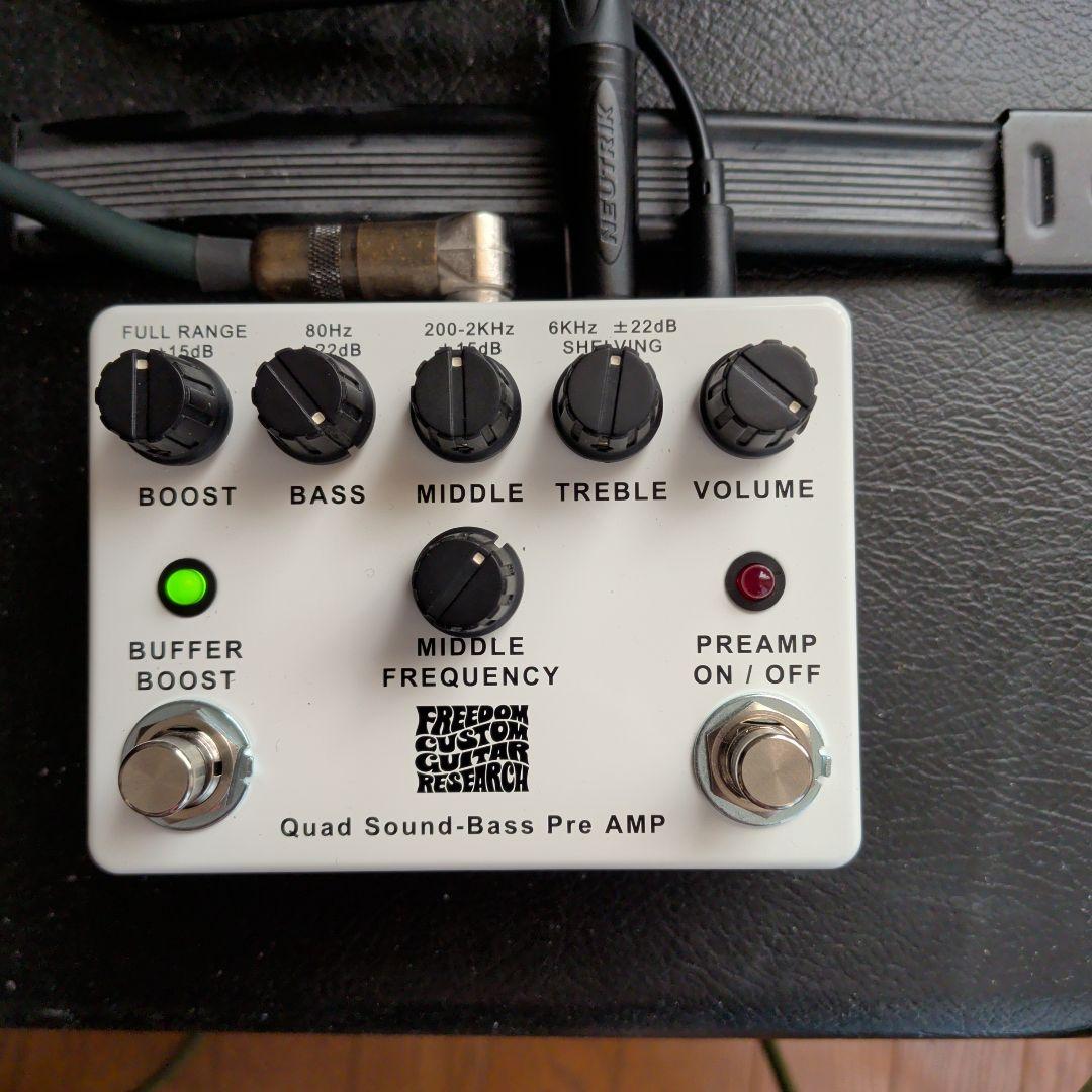 ベース Freedom Custom Quad Sound-Bass Pre AMP