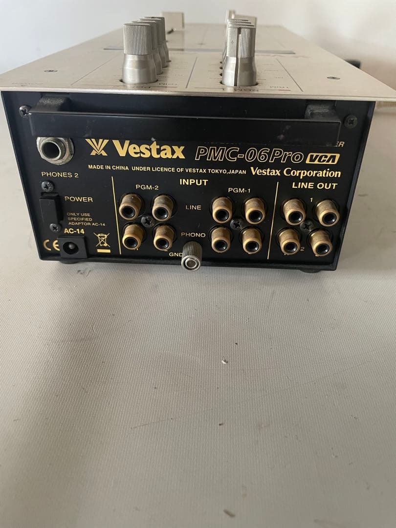 Vestax DJミキサー PMC-06 Pro