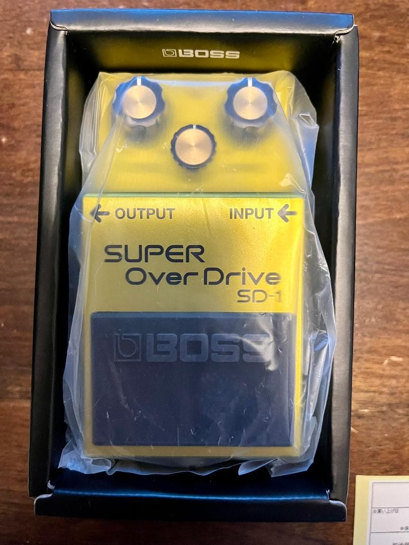 【新品】BOSS SUPER OverDrive 50周年 SD-1-B50A
