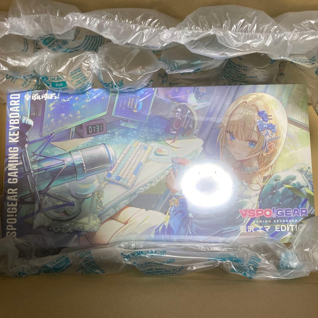 VSPO!GEAR 藍沢エマ EDITION ゲーミングキーボード　新品未開封