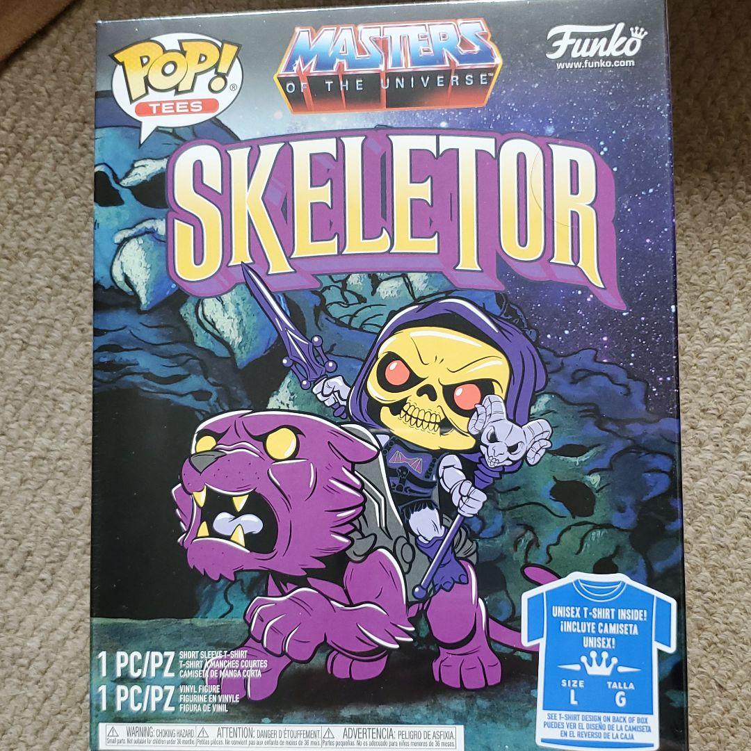 SKELETORのフィギュアとTシャツ Lサイズ のセット限定品