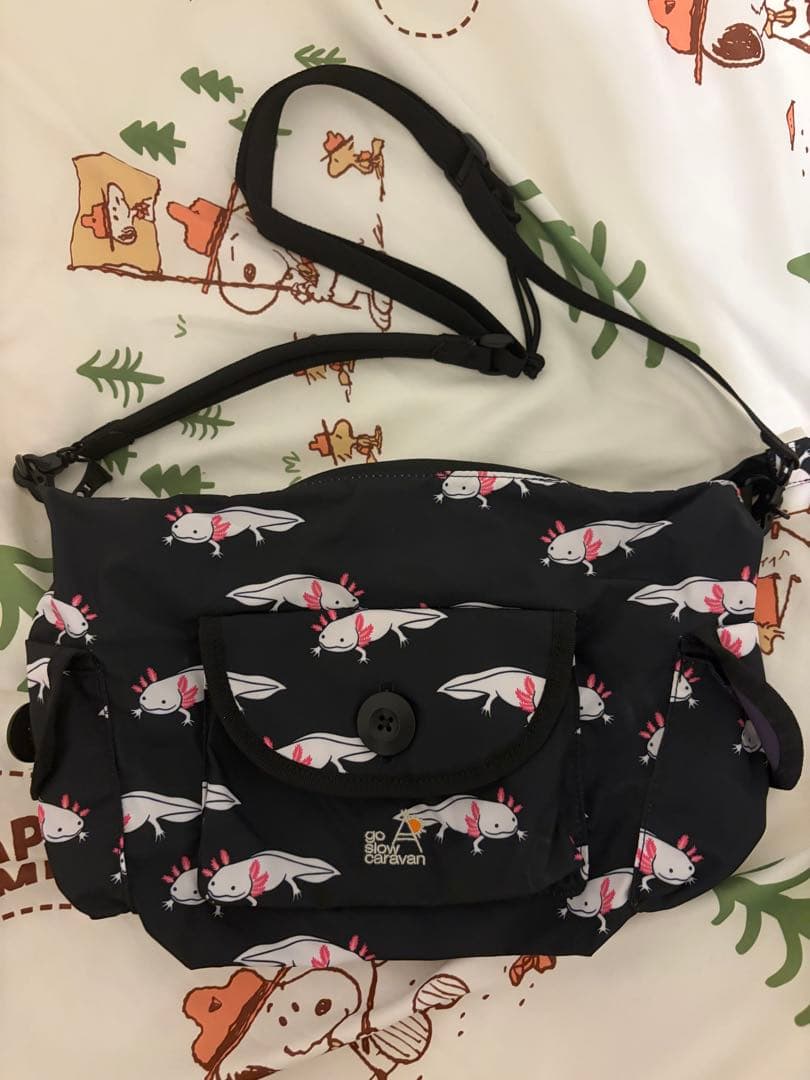 ecco★go slow caravanショルダーバッグ★ウーパールーパー