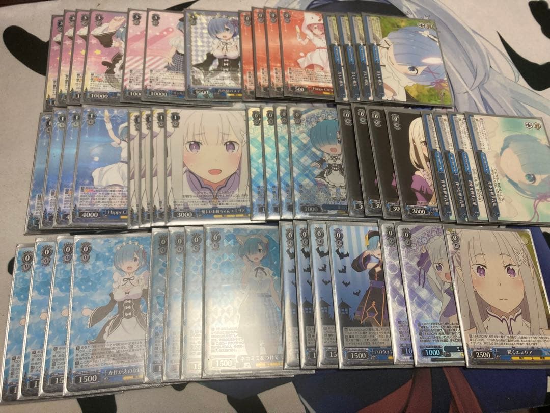 ヴァイスシュヴァルツ リゼロ8門　デッキ