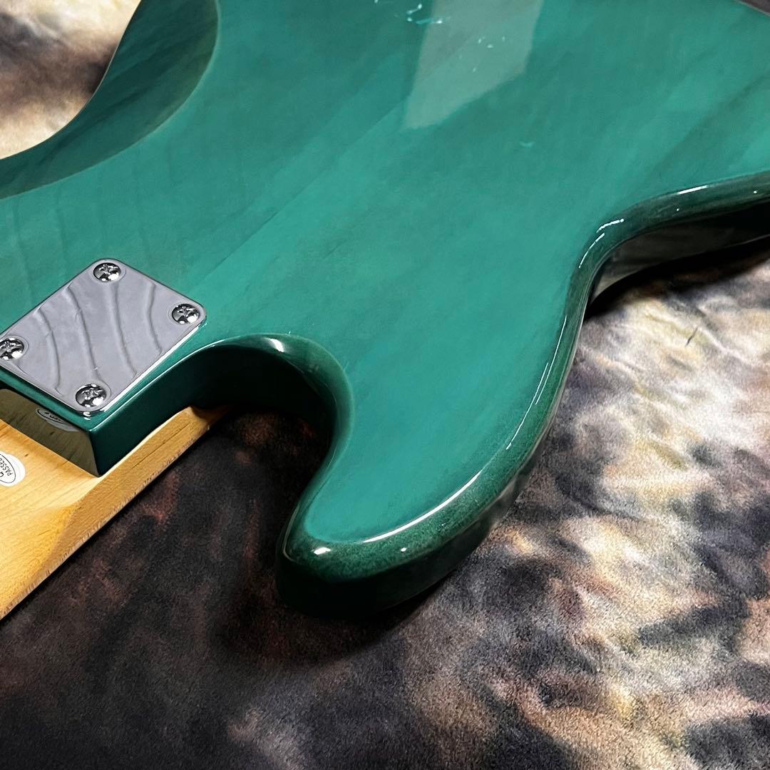 フォトジェニック ジャズベース シースルーグリーン 管AE