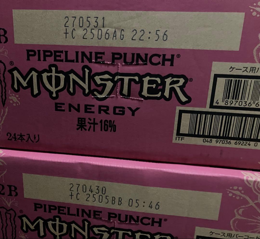 モンスターエナジー　PIPELINE PUNCH 355ml 48本　新品未開封