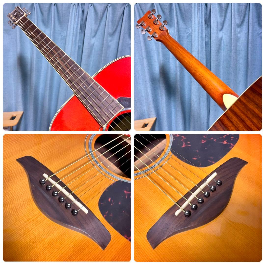 【牛骨★現行モデル】ヤマハ☆FG830！AB！アコギ【弾き易く調整☆新品の弦】