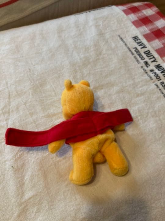 ぬいぐるみ　プーさん　TDL ディズニー公式　小銭入れ　バッグチャーム　綺麗目