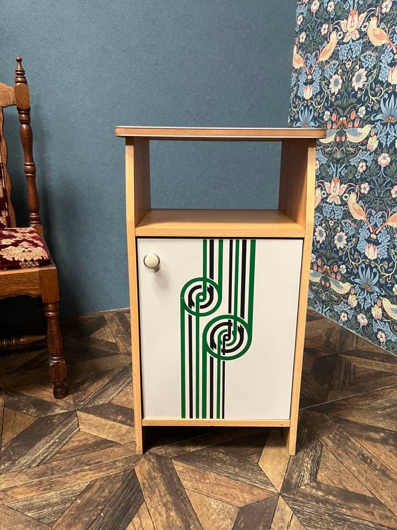 うーさん＊電話台 昭和レトロ 当時物 インテリア レトロポップ 棚