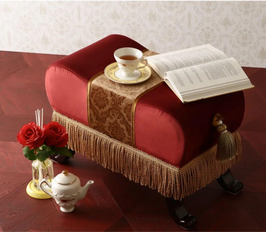 【希少】Francfranc ディズニー プリンセス 美女と野獣 スツール 椅子