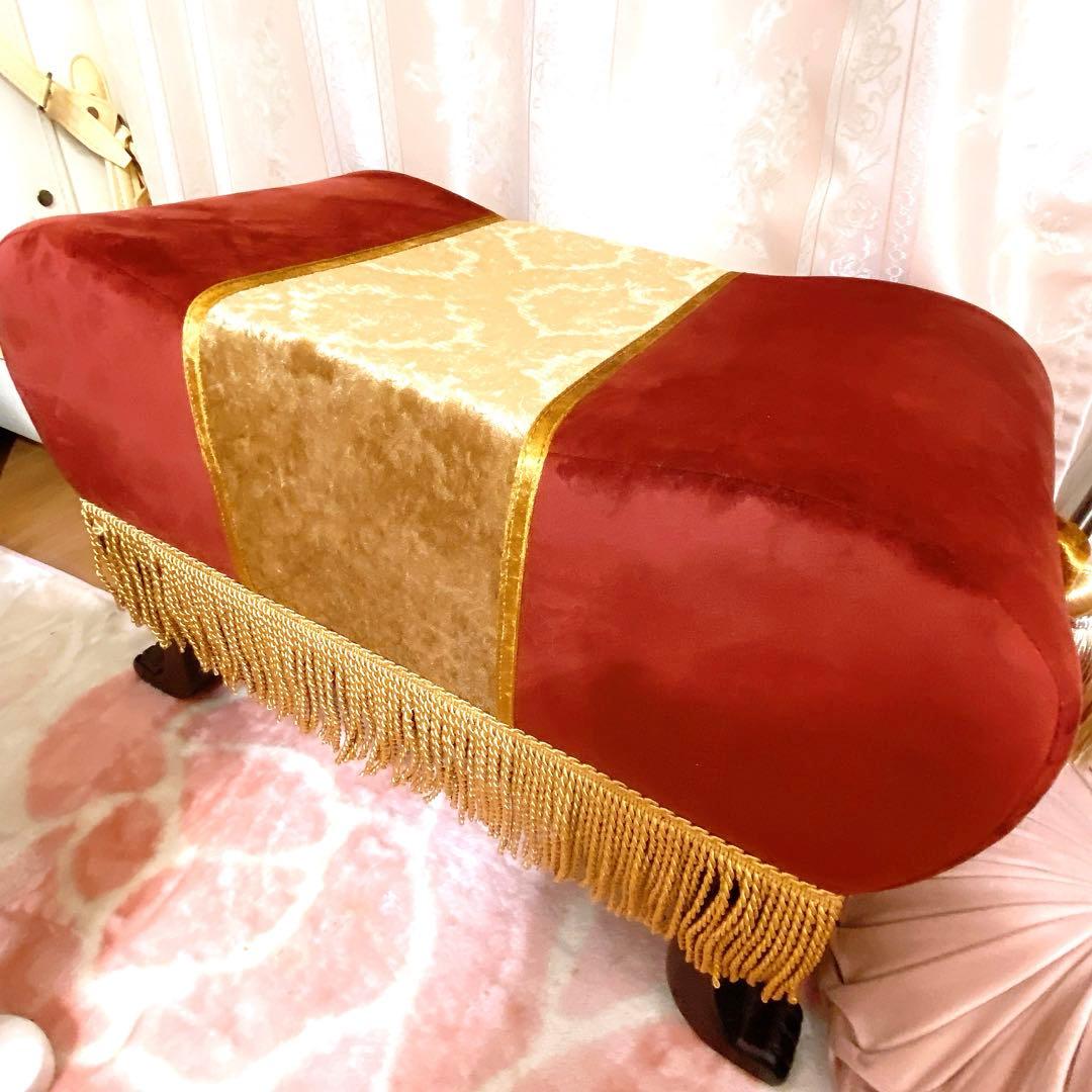 【希少】Francfranc ディズニー プリンセス 美女と野獣 スツール 椅子