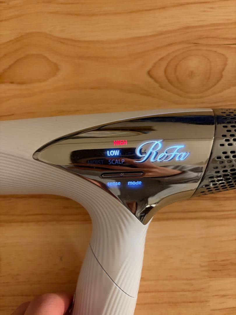 ホワイト ヘアドライヤー 本体