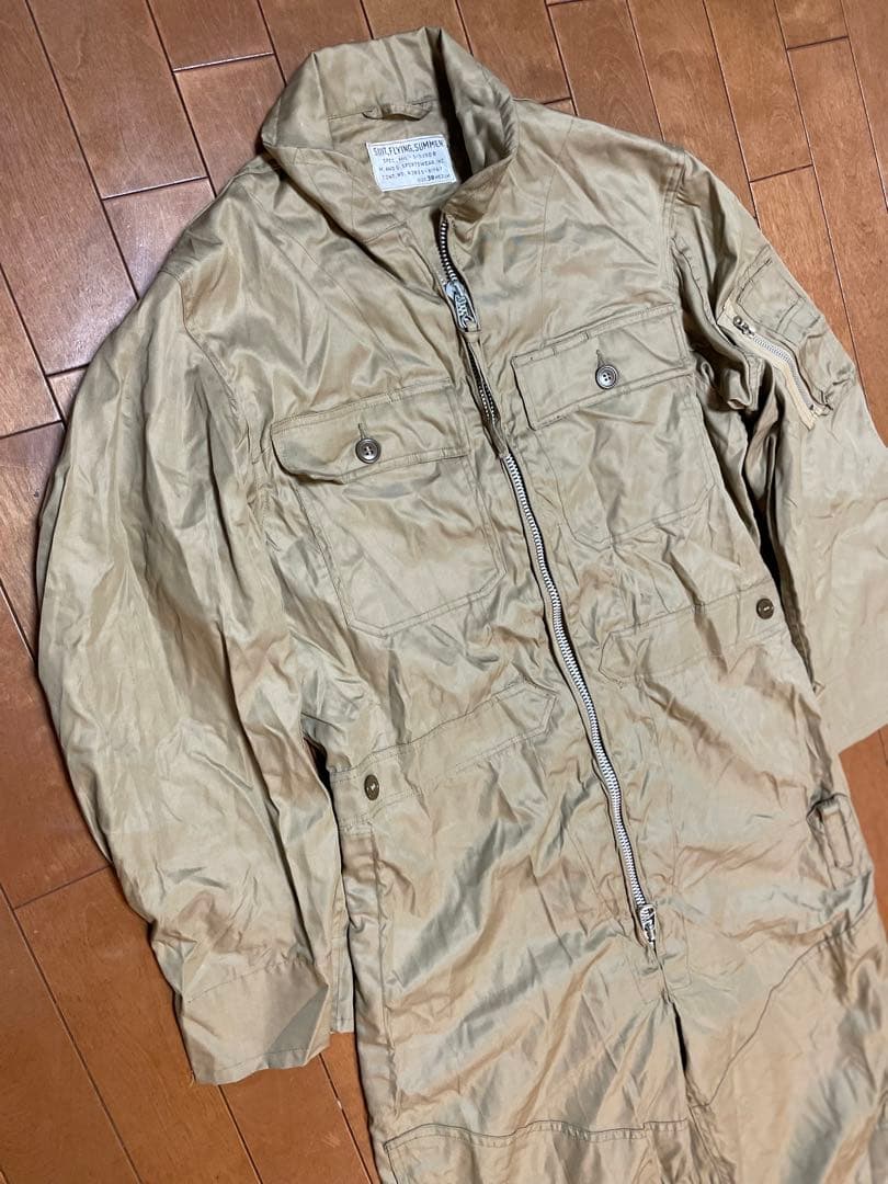 美品　米軍　アメリカ軍　カバーオールSuit Flying Summer  夏用