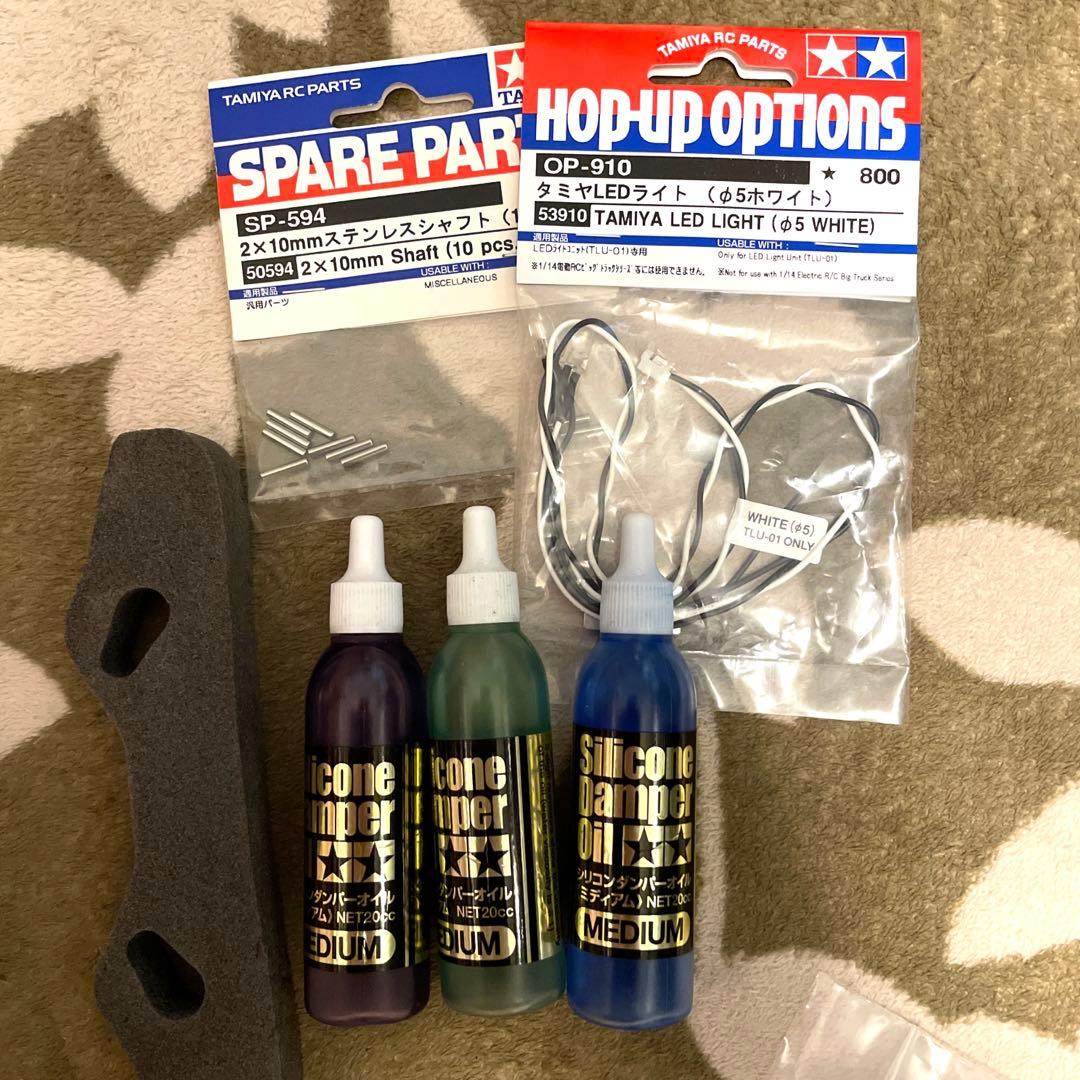 タミヤTT-01インプレッサ&プロポ&オプションパーツ