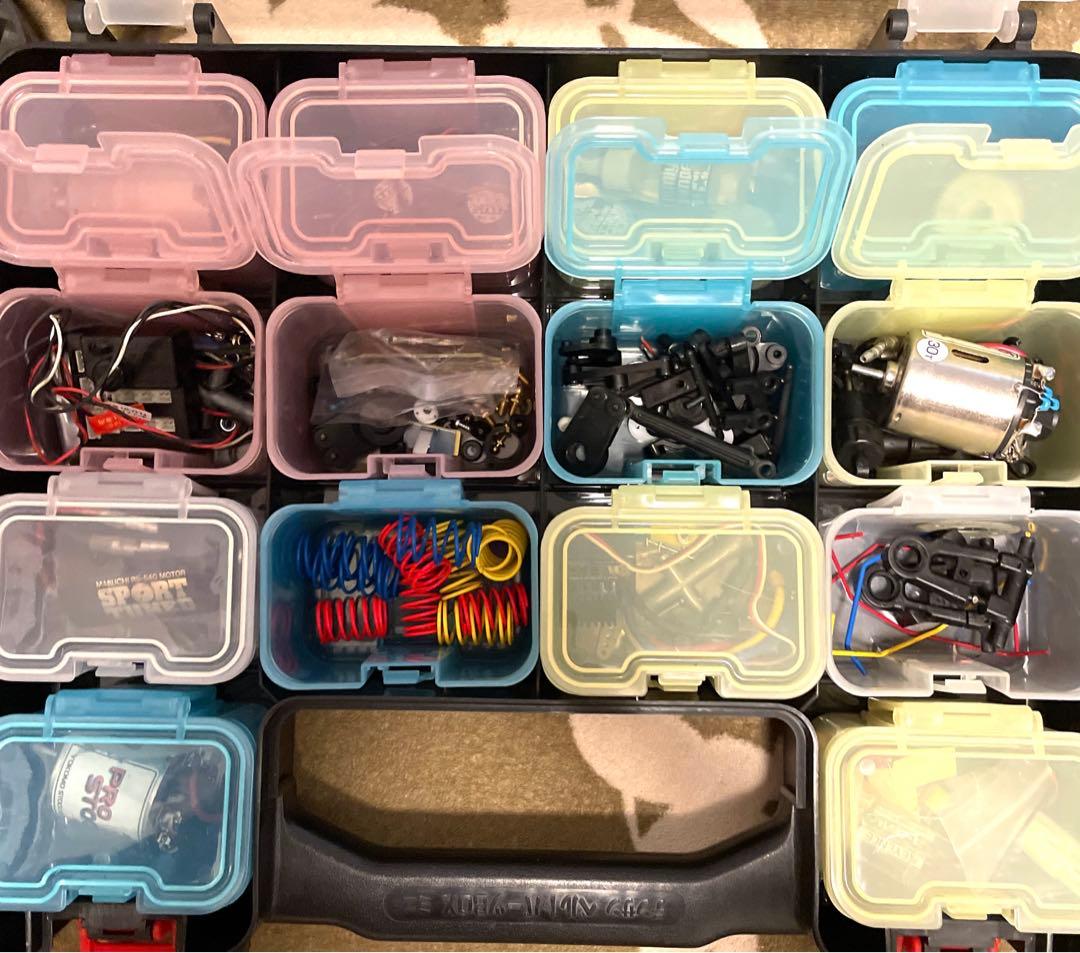 タミヤTT-01インプレッサ&プロポ&オプションパーツ