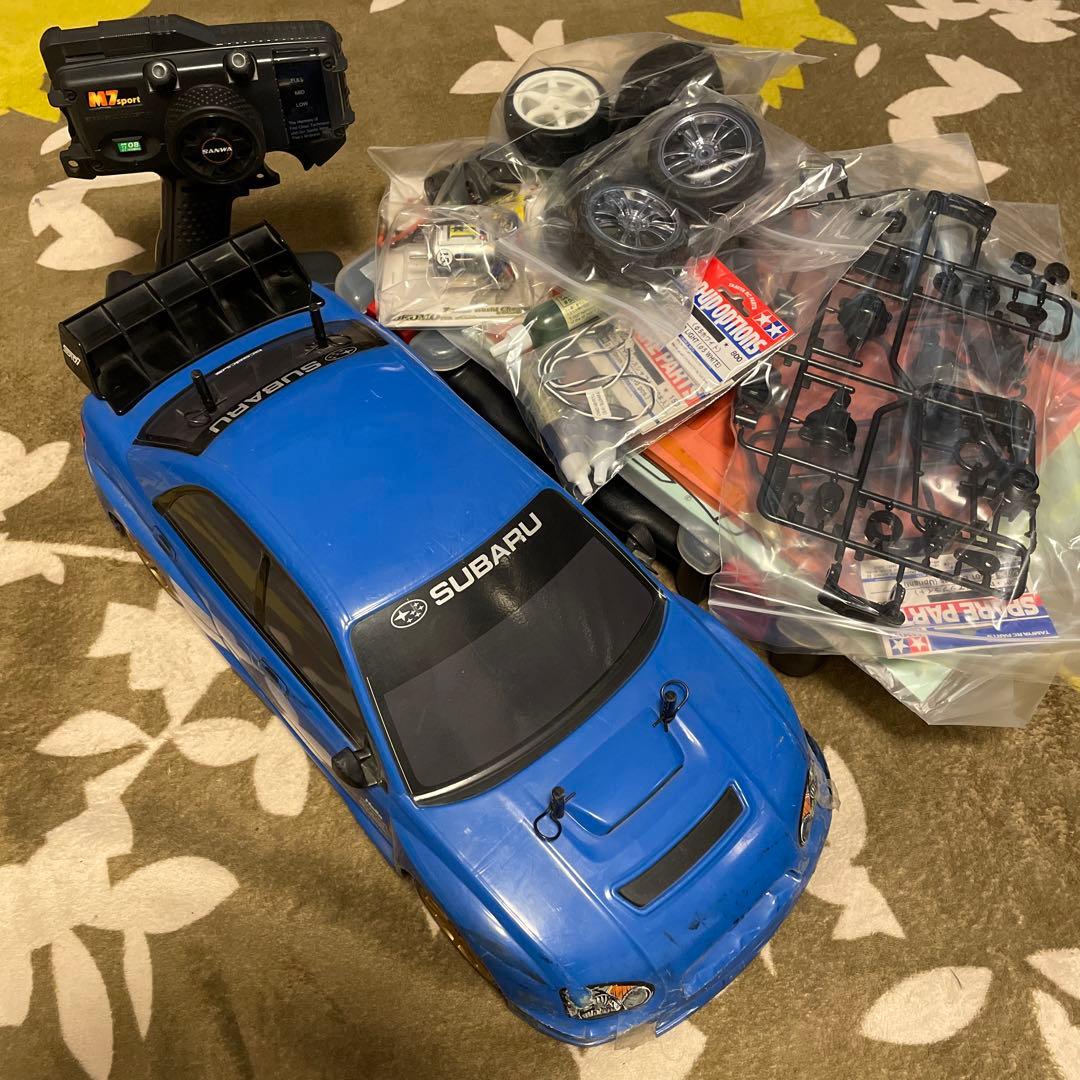 タミヤTT-01インプレッサ&プロポ&オプションパーツ