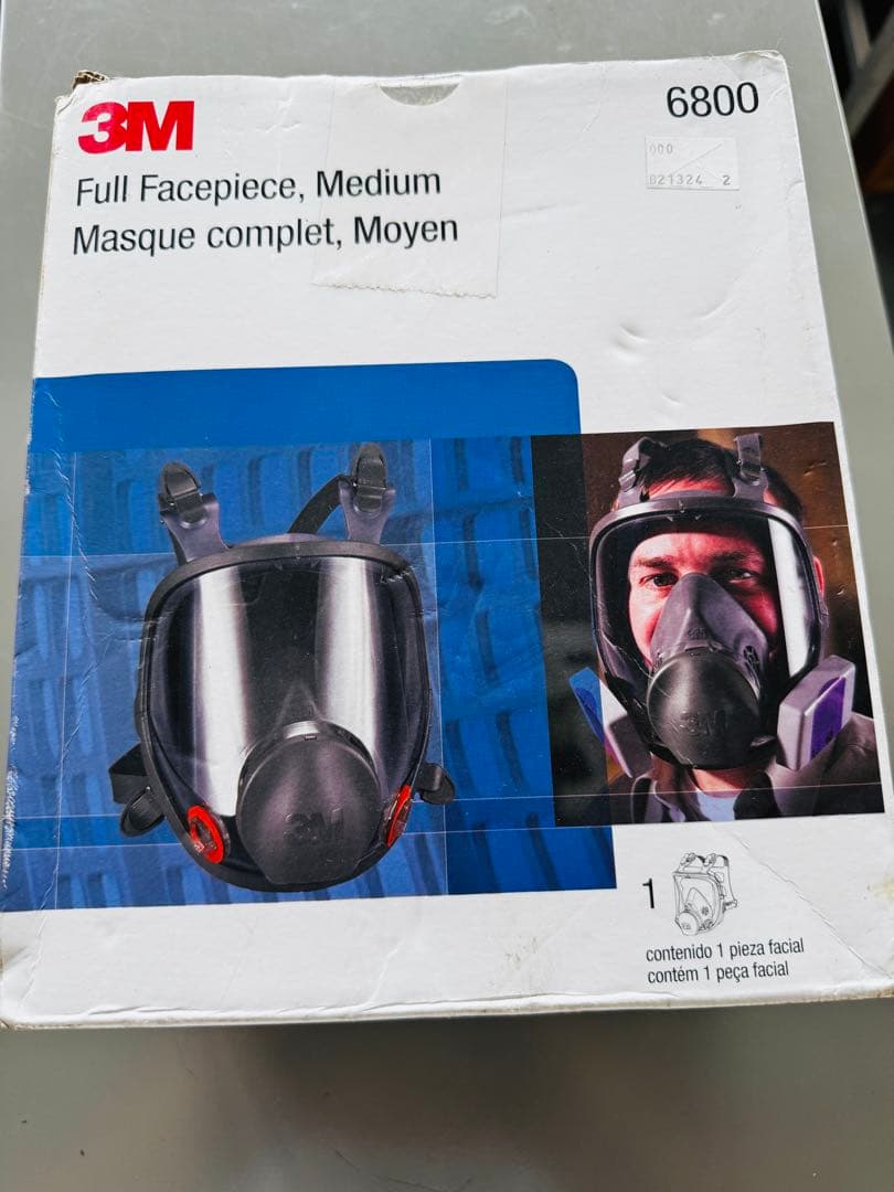 3M 防毒マスク全面形面体 6000F