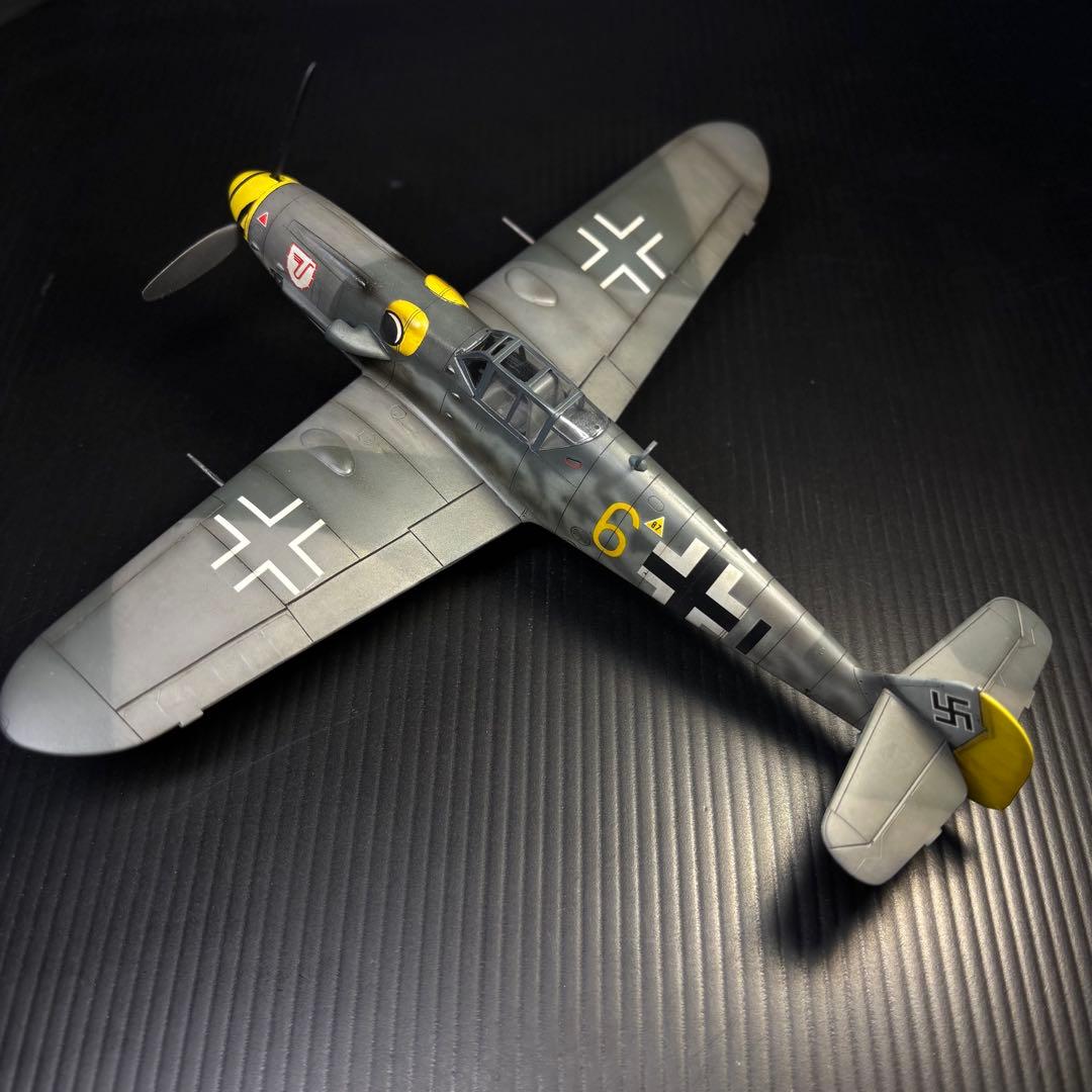 メッサーシュミットBf109G 1/48プラモデル完成品